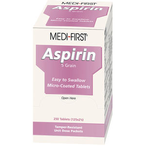 5 Grams Aspirin 250Ct