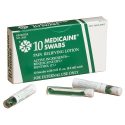 Sting and Bite Relief Benzocaine / Menthol Medicaine® Topical Swab Ampule