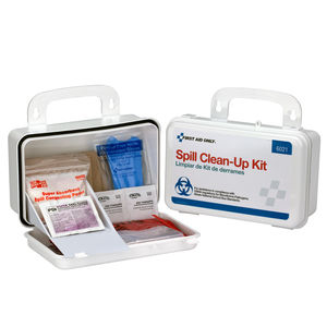 8" H x 5" W x 3" D 1 Person Blood Borne Pathogen Plastic First Aid Kit