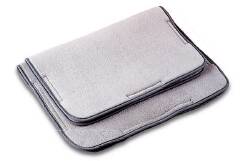 Cover Hydrocollator® Terry, Foam-Filled, Hook and Loop Closure, White, Standard Size, 19 X 27 Inch