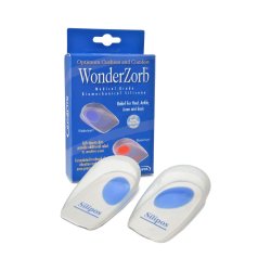 Heel Cup WonderZorb® WonderSpur Heel Support Wonderzorb Female 10 to 12 / Male 9 to 11 Blue