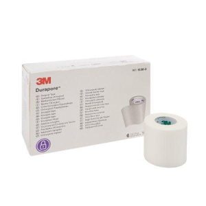 3M Medical Tape 3M Durapore Silk-Like Cloth 2 Inch X 10 Yard White NonSterile - M-5776-1416 - Roll of 1