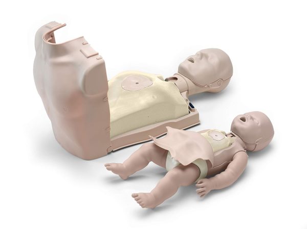 CPR Savers Prestan Professional Infant CPR Training Manikin with 2019 AHA Feedback Monitor, Medium Skin, PP-IM-100M-MS - Image 4