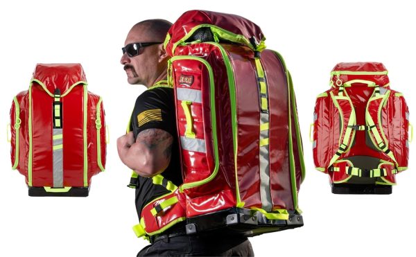 Statpacks New 2023 G3+ Backup Red EMT Medic Backpack BLS ALS Trauma Bag for EMS, Police, Firefighters - Image 4