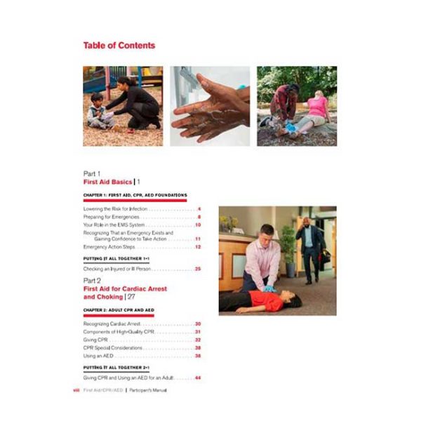First Aid/CPR/AED Participant's Manual - Image 2