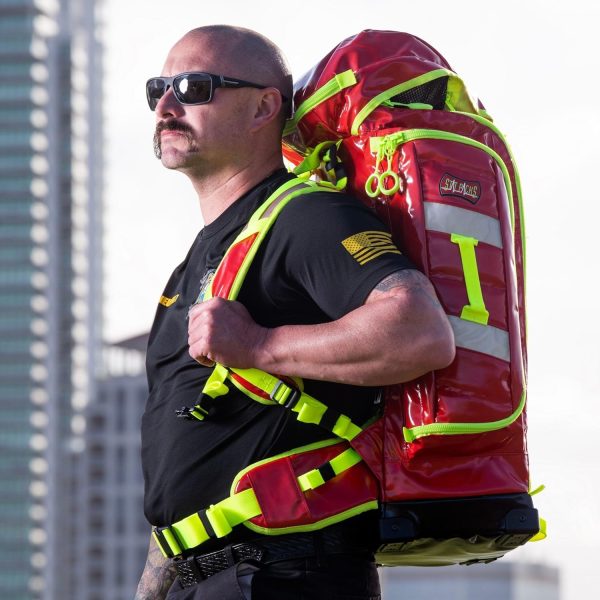 Statpacks New 2023 G3+ Backup Red EMT Medic Backpack BLS ALS Trauma Bag for EMS, Police, Firefighters - Image 5