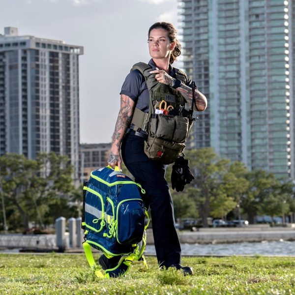 Statpacks New 2023 G3+ Perfusion Red, Hybrid Medic Backpack, Sling Bag, Shoulder Bag, Lightweight BLS ALS Trauma Bag for EMS, Police, Firefighters - Image 5
